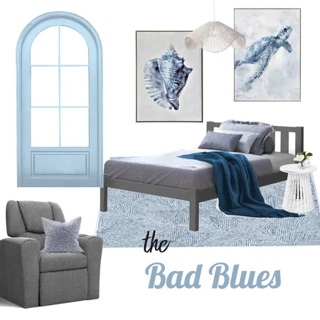 the bad blues Interior Design Mood Board by Hardware Concepts on Style Sourcebook