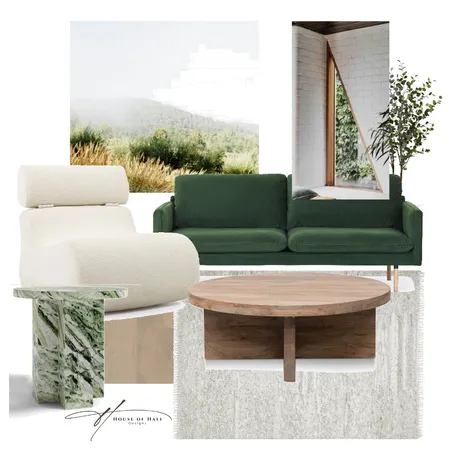 Grounding Green Interior Design Mood Board by House of Hali Designs on Style Sourcebook