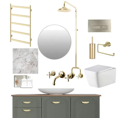 bathroom- couple appartment Interior Design Mood Board by magtrig on Style Sourcebook