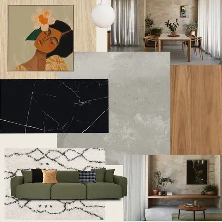 Living Interior Design Mood Board by maddieeej on Style Sourcebook