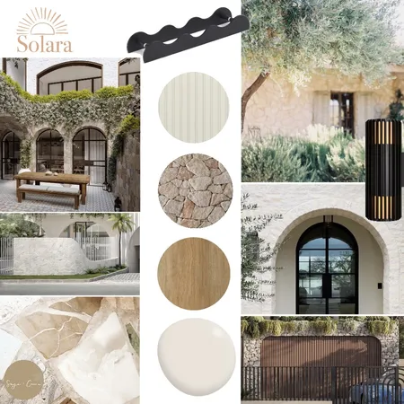 Facade for Solara Interior Design Mood Board by Sage & Cove on Style Sourcebook