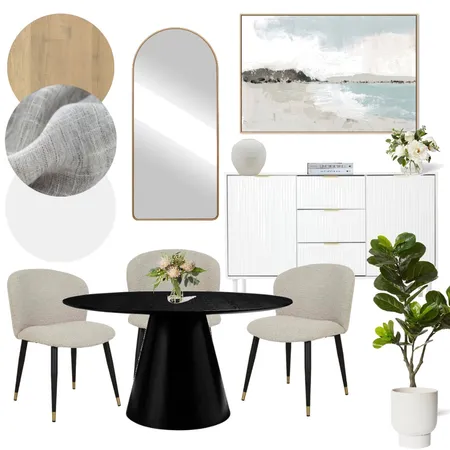 Eliza Dining Room Interior Design Mood Board by Eliza Grace Interiors on Style Sourcebook