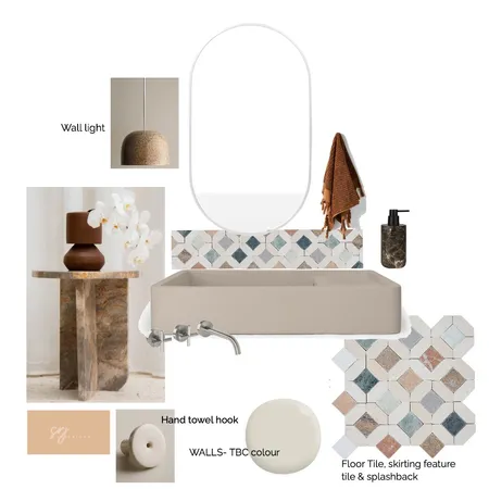 Beacon Hill Powder v2. Interior Design Mood Board by SRJ Interiors on Style Sourcebook