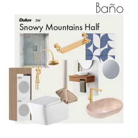 Baño Interior Design Mood Board by SofiaMunoz on Style Sourcebook