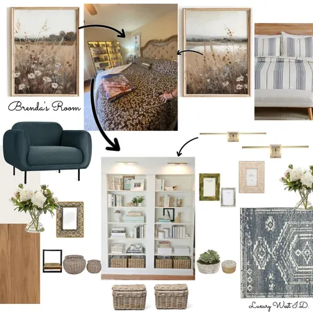 Brenda Ebben Residence-Brenda's Room Interior Design Mood Board by LUX WEST I.D. on Style Sourcebook