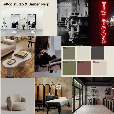 tattoo Interior Design Mood Board by konstantina on Style Sourcebook