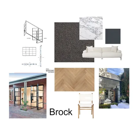 Brock Interior Design Mood Board by sy@nelsonarchitects.com.au on Style Sourcebook