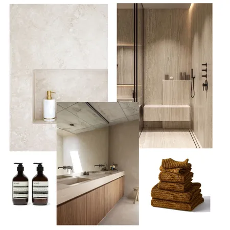 Pilates Bathroom Interior Design Mood Board by Olivewood Interiors on Style Sourcebook