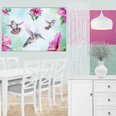 Fresh white + aqua dining room Interior Design Mood Board by Gigi 'Love your Lifestyle' on Style Sourcebook