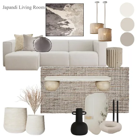 Japandi living room Interior Design Mood Board by MaddyG on Style Sourcebook