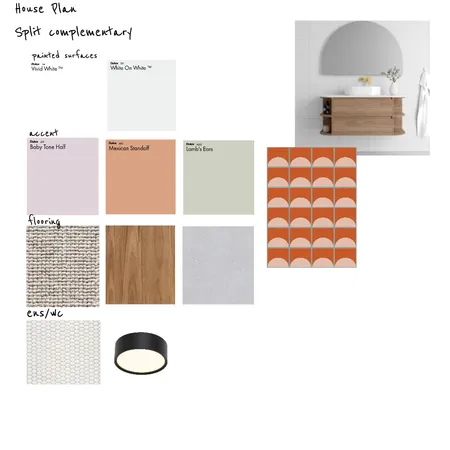 house plan / split complementary Interior Design Mood Board by MSP Styling & Design on Style Sourcebook