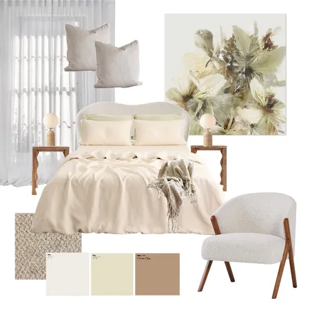 Guest Bedroom Interior Design Mood Board by Courtney Breen on Style Sourcebook