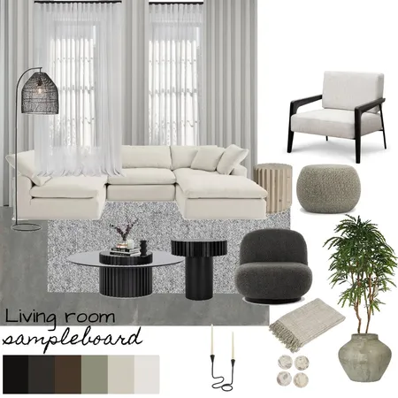 Taylor Living Interior Design Mood Board by Myamya on Style Sourcebook