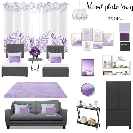 purple💜 Interior Design Mood Board by Razan2658 on Style Sourcebook