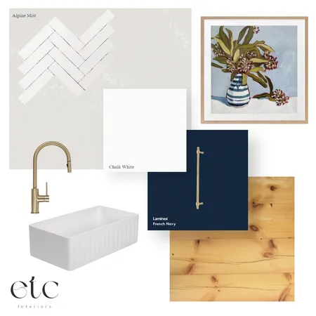 Suburban Country Kitchen Interior Design Mood Board by Etc Interiors on Style Sourcebook