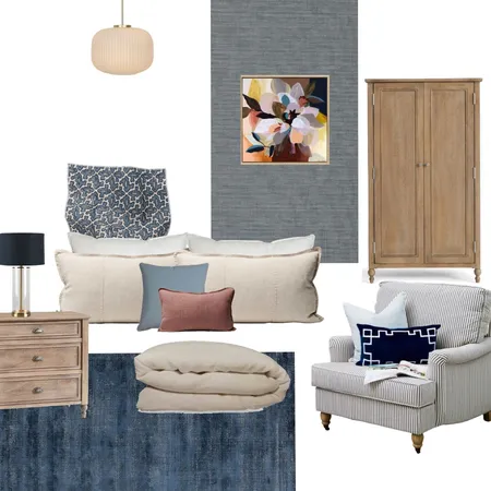 Mill - Bedroom 3 Interior Design Mood Board by Holm & Wood. on Style Sourcebook
