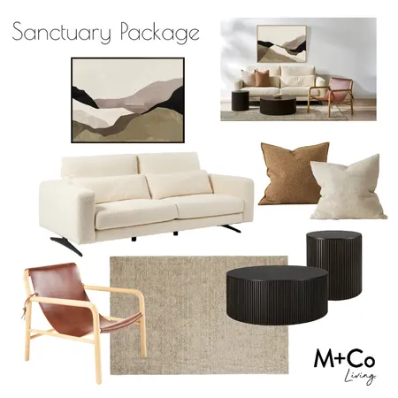 Sanctuary Package Interior Design Mood Board by M+Co Living on Style Sourcebook