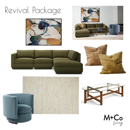 Revival Package Interior Design Mood Board by M+Co Living on Style Sourcebook