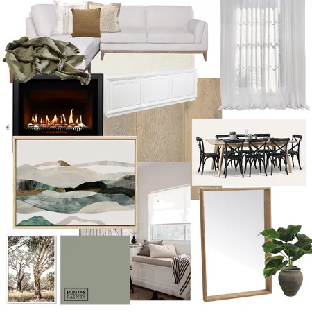 Living area Interior Design Mood Board by pruewalsh on Style Sourcebook