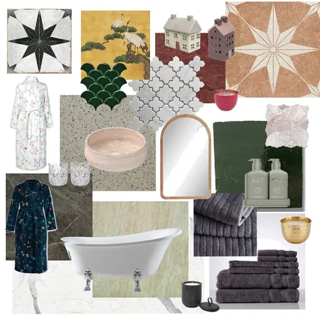 Bathroom Interior Design Mood Board by jujutran on Style Sourcebook