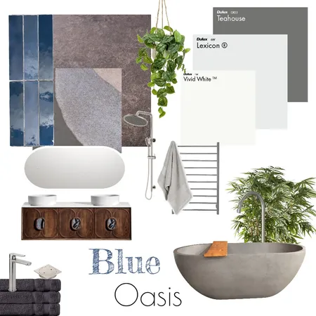 Modern Blue Interior Design Mood Board by Ella Maree Interiors on Style Sourcebook