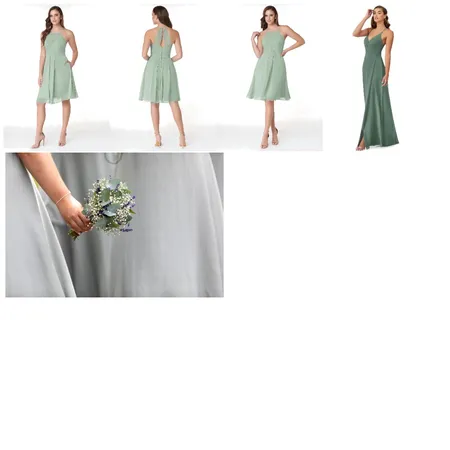 Bridesmaid Dress Interior Design Mood Board by Curry on Style Sourcebook