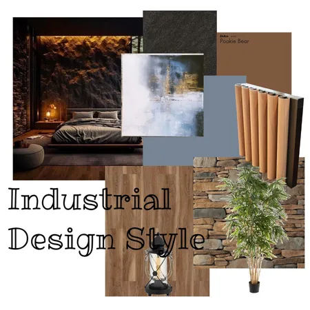 Industrial design style option2 Interior Design Mood Board by Rekha0220 on Style Sourcebook