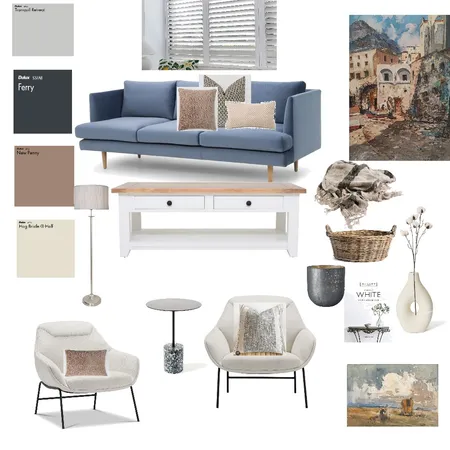 Living room sitting area Interior Design Mood Board by Rowena Interiors on Style Sourcebook