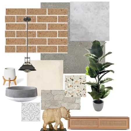 brick house Interior Design Mood Board by urbanartstudio.projects@gmail.com on Style Sourcebook