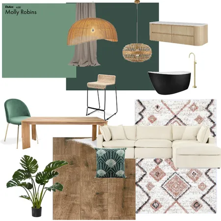 boho concept c Interior Design Mood Board by gabrielezuk on Style Sourcebook