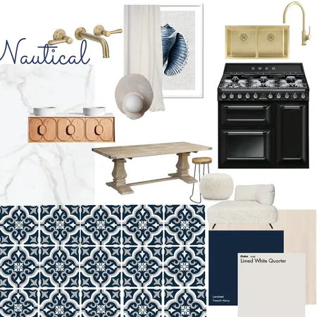 Nautical Interior Design Mood Board by Design By Cleo Interiors on Style Sourcebook