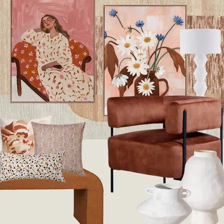 Inner Bloom Lounge Corner Interior Design Mood Board by Urban Road on Style Sourcebook
