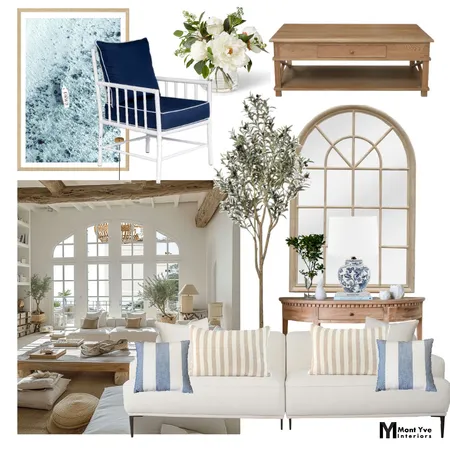 Hamptons Interior Design Mood Board by Mont Yve Interiors on Style Sourcebook