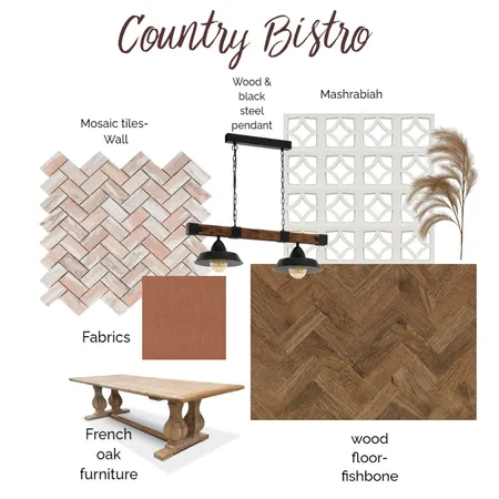 Country bistro Interior Design Mood Board by emanuellegrn on Style Sourcebook