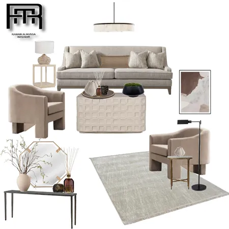 living room for Ashoag Interior Design Mood Board by Rawan1 on Style Sourcebook