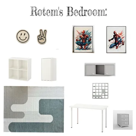 החדר של רותם -אופציה 2 Interior Design Mood Board by noa kravitz on Style Sourcebook