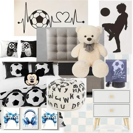 Lola Manor Boyza Bedroom Interior Design Mood Board by Lola@2605 on Style Sourcebook