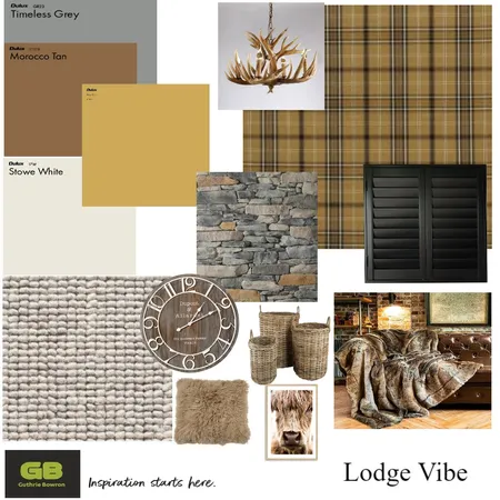 Lodge Vibes 2024 Interior Design Mood Board by hayley paillandi on Style Sourcebook