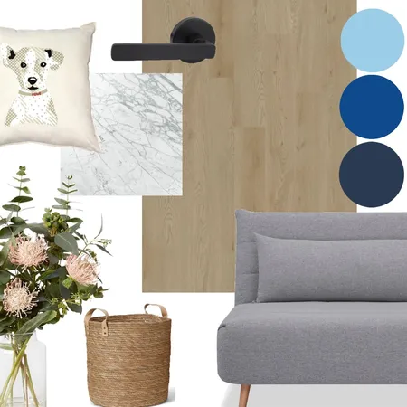 Modern Living - Blues Interior Design Mood Board by Diana on Style Sourcebook