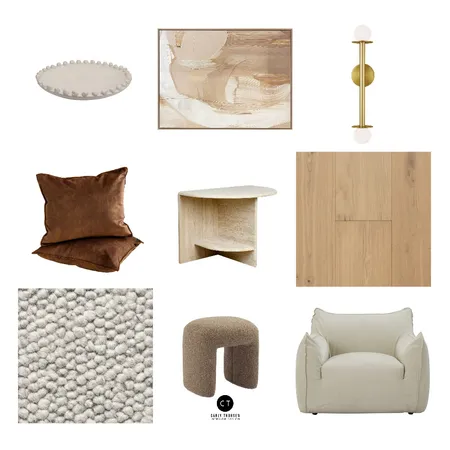 Warm living Interior Design Mood Board by Carly Thorsen Interior Design on Style Sourcebook