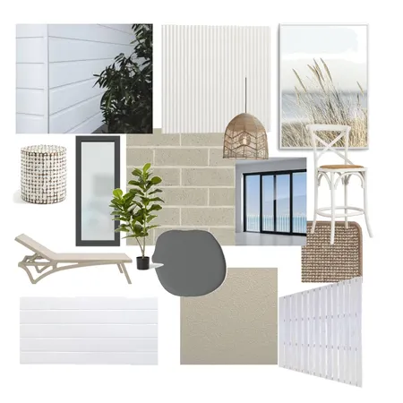 Tea Gardens Coastal External Interior Design Mood Board by KiraJordan on Style Sourcebook