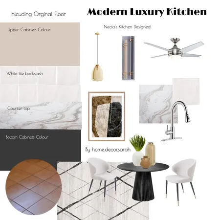 Modern Kitchen Original Floor Interior Design Mood Board by Luxuryy on Style Sourcebook