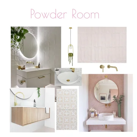 Dream House - Powder Room Interior Design Mood Board by Naomi.S on Style Sourcebook