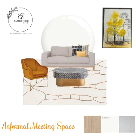 Informal Meeting - Mustard Interior Design Mood Board by Viji Velavan on Style Sourcebook