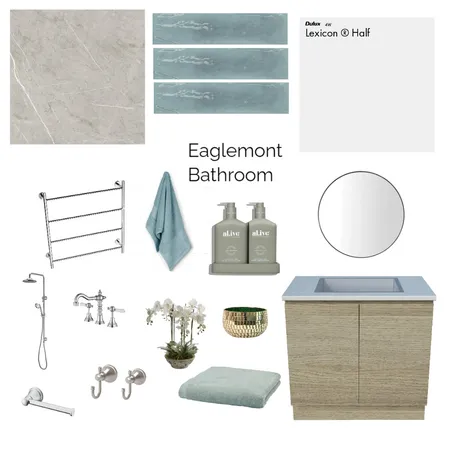 Eaglemont Bathroom 1 Interior Design Mood Board by Deb Davies on Style Sourcebook