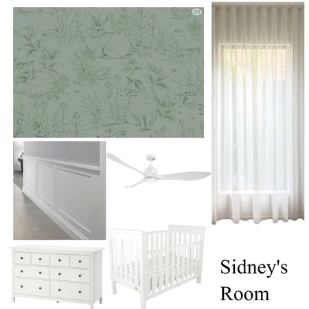 Sidney's Room Interior Design Mood Board by jessgres on Style Sourcebook