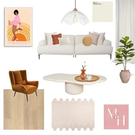 Mediterranean Living Room Interior Design Mood Board by Madeline Henderson on Style Sourcebook