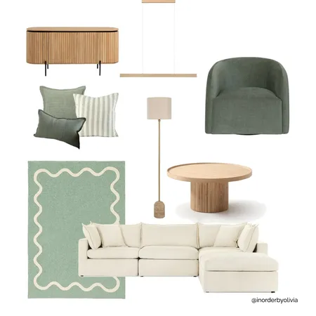 Organic Modern Living Interior Design Mood Board by In Order by Olivia on Style Sourcebook