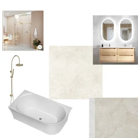 Bathroom Interior Design Mood Board by Leanne.pleydell@icloud.com on Style Sourcebook