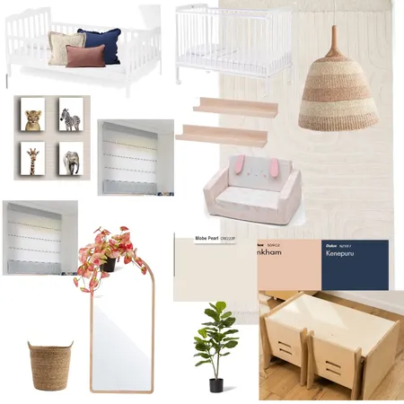 לוח השראה חדר ילדים Interior Design Mood Board by Dvoraduek on Style Sourcebook